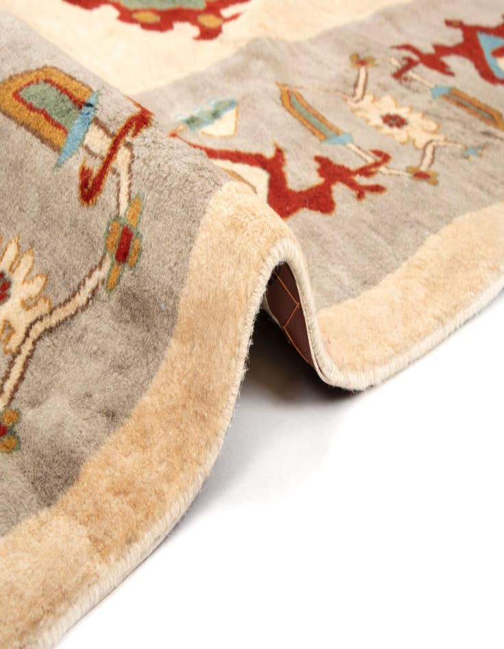 Detail image of  8' 2 x 9' 11  Hand Knotted Tabriz Wool Rug