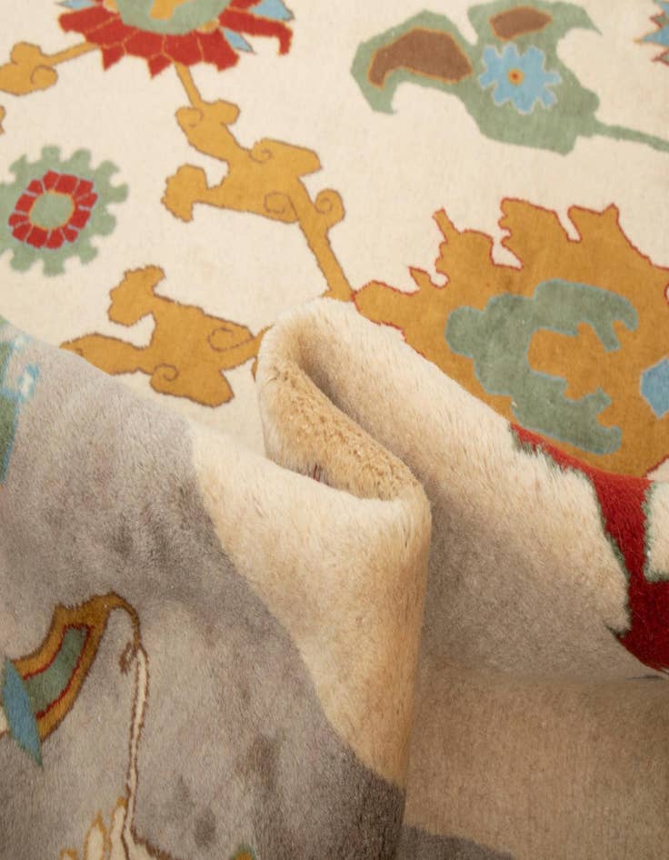 Detail image of  8' 2 x 9' 11  Hand Knotted Tabriz Wool Rug