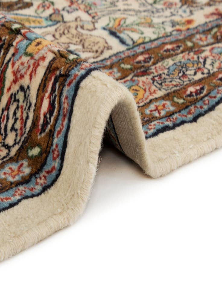 Detail image of  3' 2 x 5' 1  Hand Knotted Tabriz Persian Wool Rug