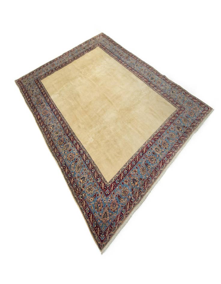 Detail image of  7' 3 x 9' 9  Hand Knotted Tabriz Persian Wool Rug