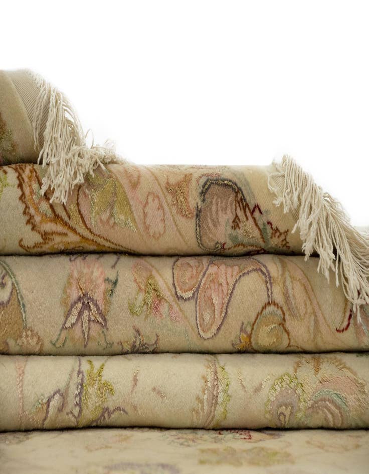 Detail image of  8' x 11' 4  Hand Knotted Tabriz Persian Rug