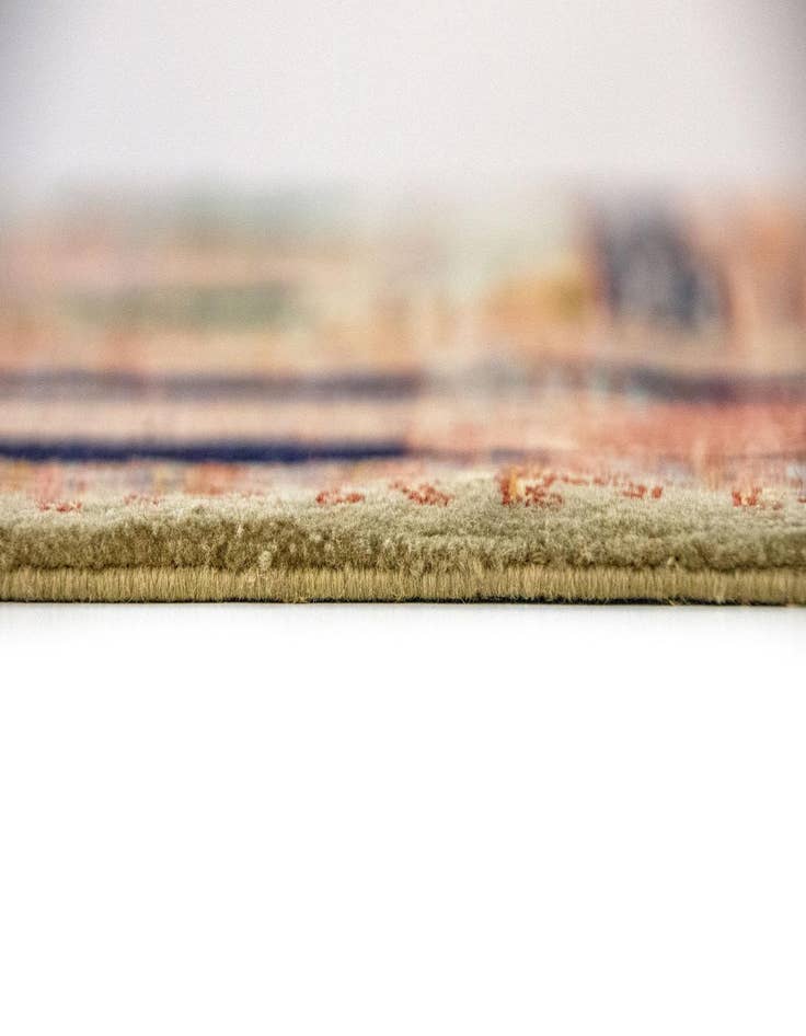 Detail image of  5' 8 x 8' 8  Hand Knotted Tabriz Persian Rug