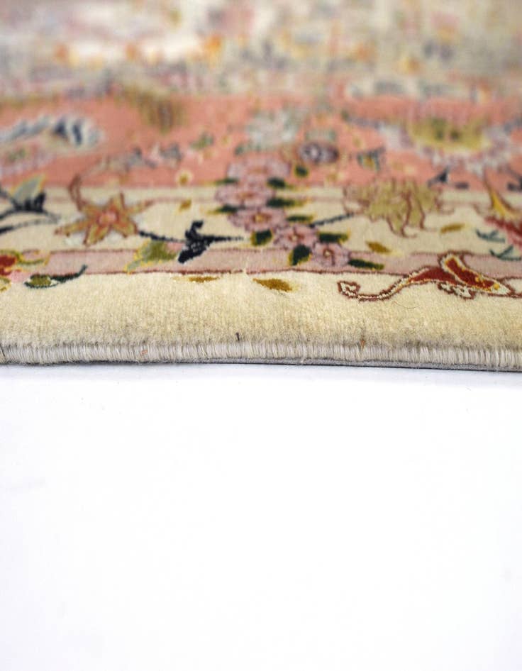 Detail image of  8' 3 x 11' 4  Hand Knotted Tabriz Wool Rug