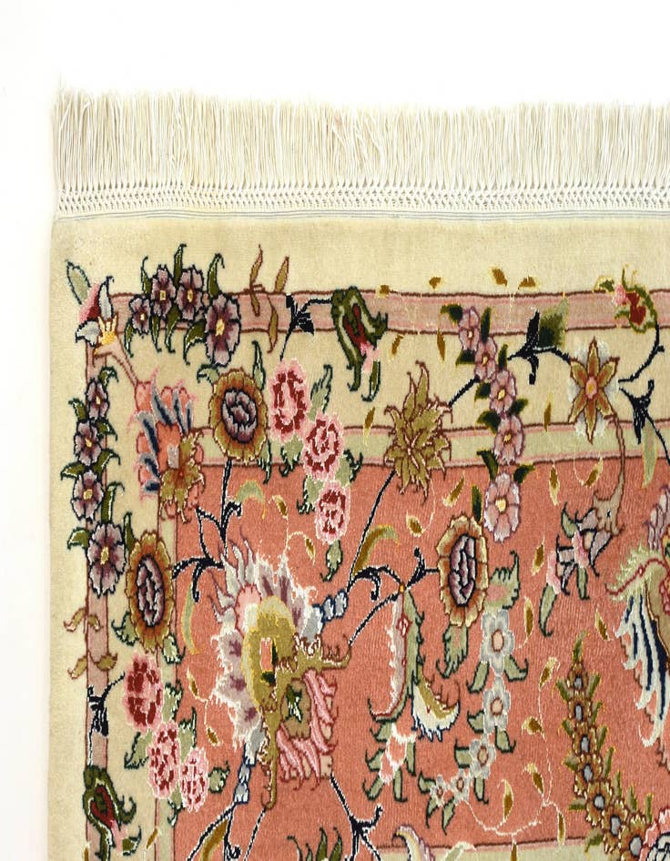 Detail image of  8' 3 x 11' 4  Hand Knotted Tabriz Wool Rug