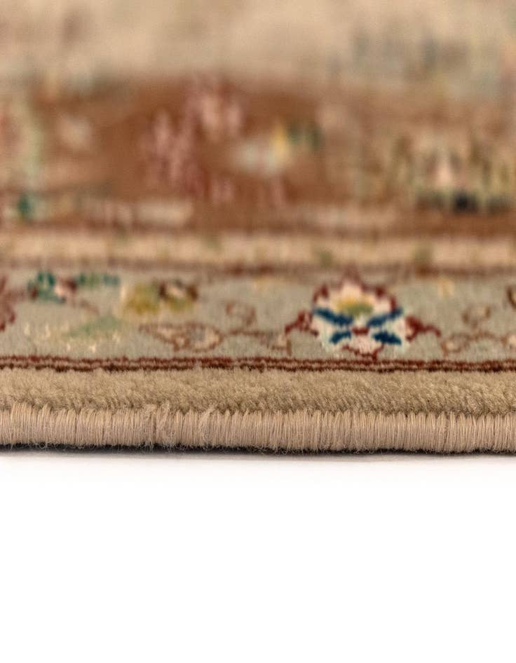 Detail image of  6' 7 x 10'  Hand Knotted Tabriz Persian Rug