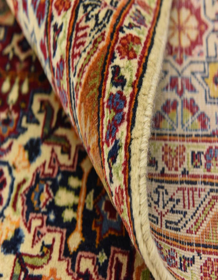 Detail image of  7' x 10' 9  Hand Knotted Tabriz Persian Rug