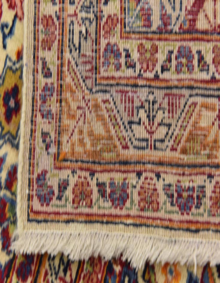 Detail image of  7' x 10' 9  Hand Knotted Tabriz Persian Rug