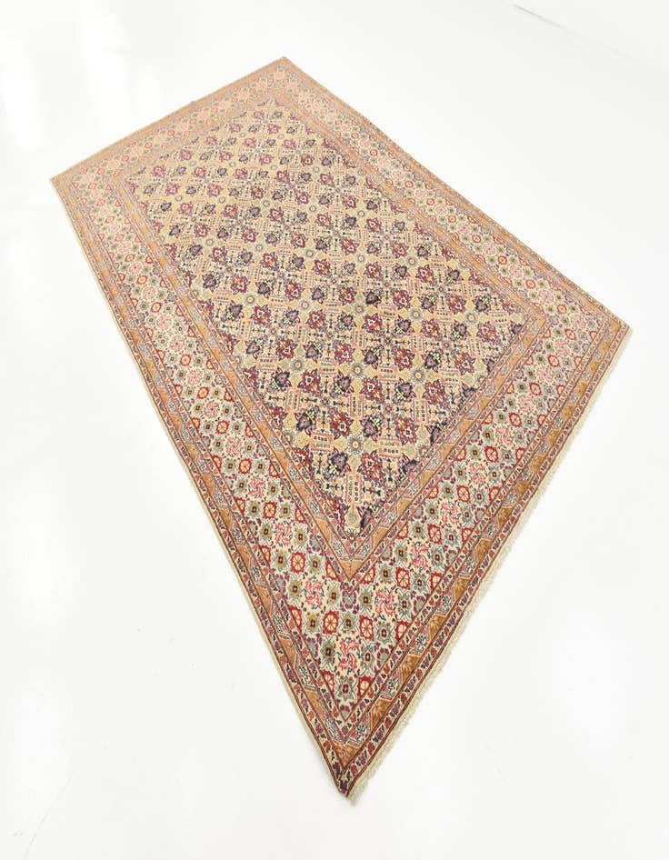 Detail image of  7' x 10' 9  Hand Knotted Tabriz Persian Rug