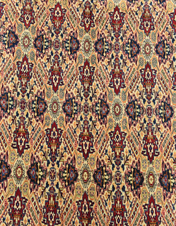 Detail image of  7' x 10' 9  Hand Knotted Tabriz Persian Rug