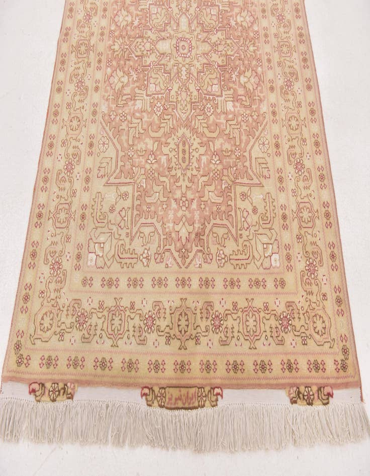 Detail image of  3' 4 x 5' 1  Hand Knotted Tabriz Persian Rug