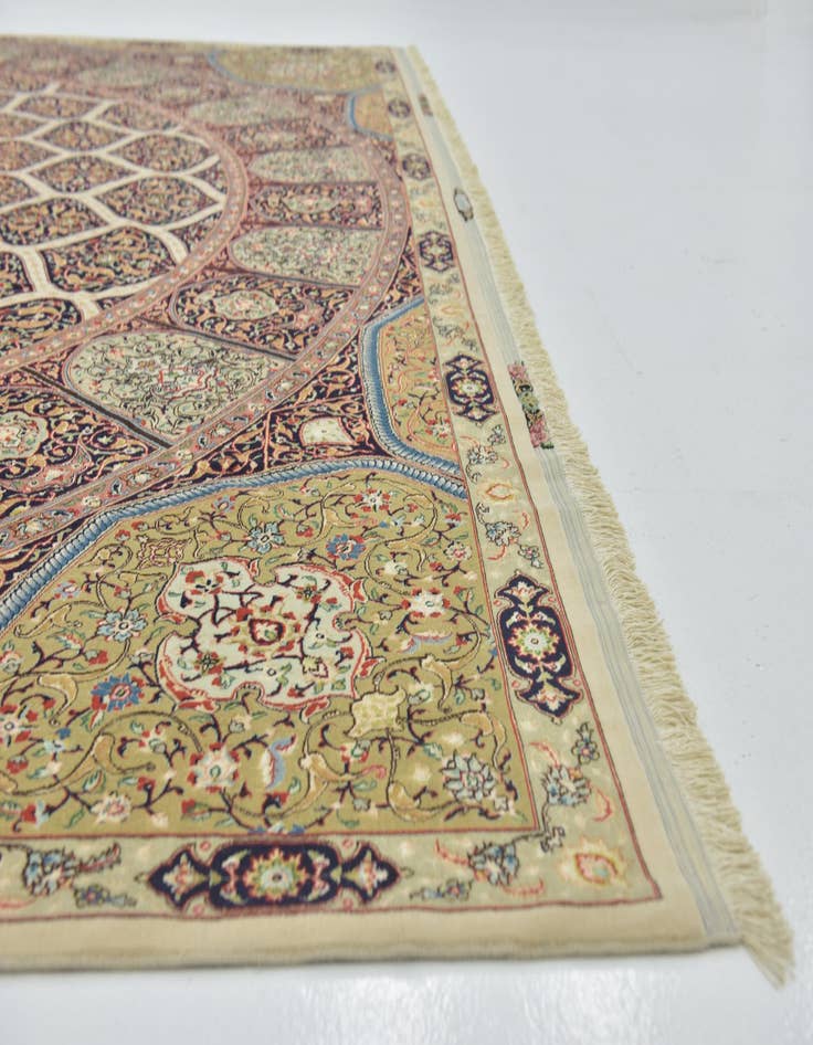 Detail image of  11' 3 x 16' 3  Hand Knotted Tabriz Persian Rug