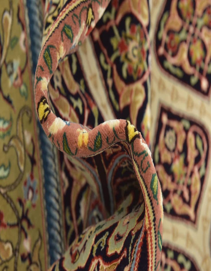 Detail image of  11' 3 x 16' 3  Hand Knotted Tabriz Persian Rug