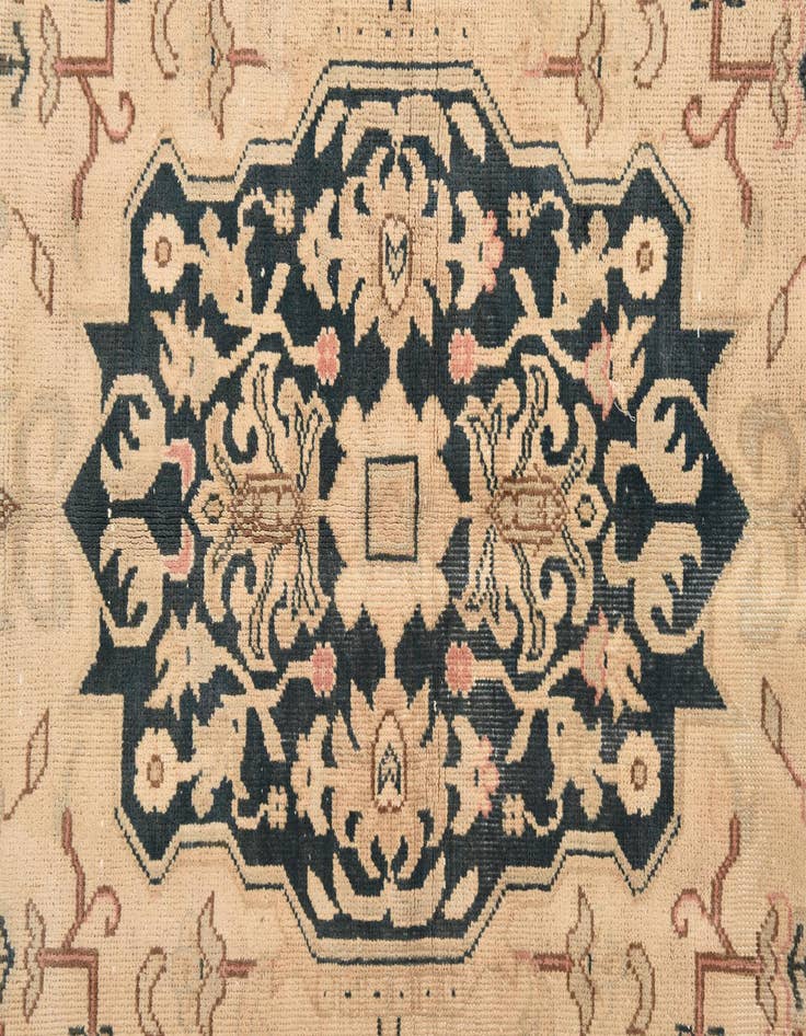 Detail image of  4' 3 x 6' 7  Hand Knotted Tabriz Persian Wool Rug