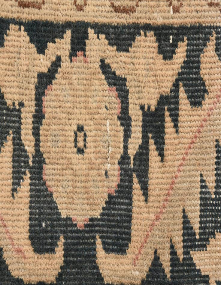 Detail image of  4' 3 x 6' 7  Hand Knotted Tabriz Persian Wool Rug