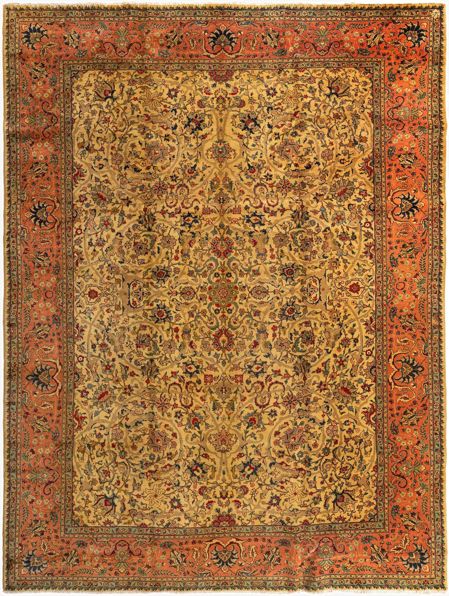  9' 5 x 12' 10 Tabriz Rug