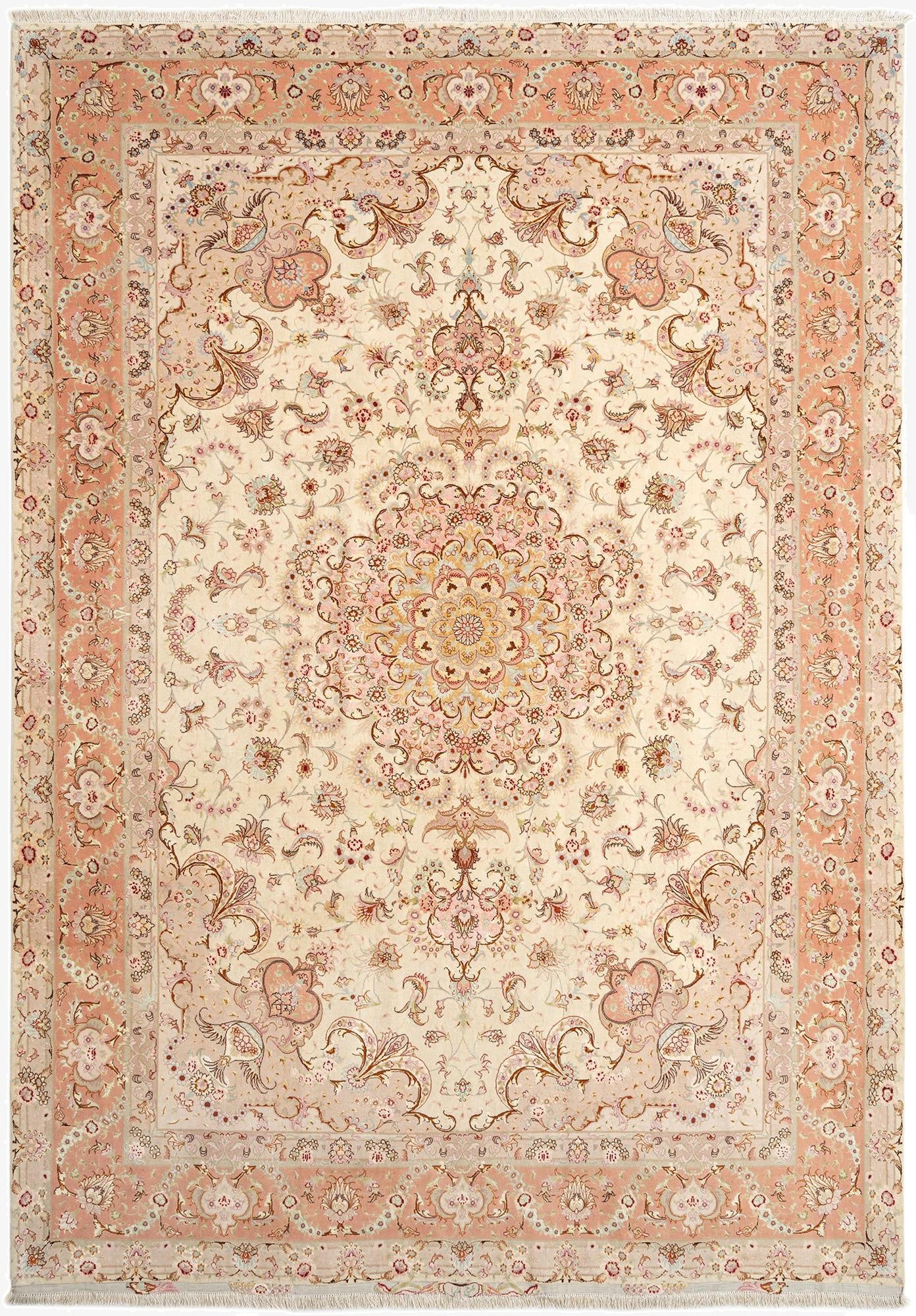  8' x 11' 10 Tabriz Rug