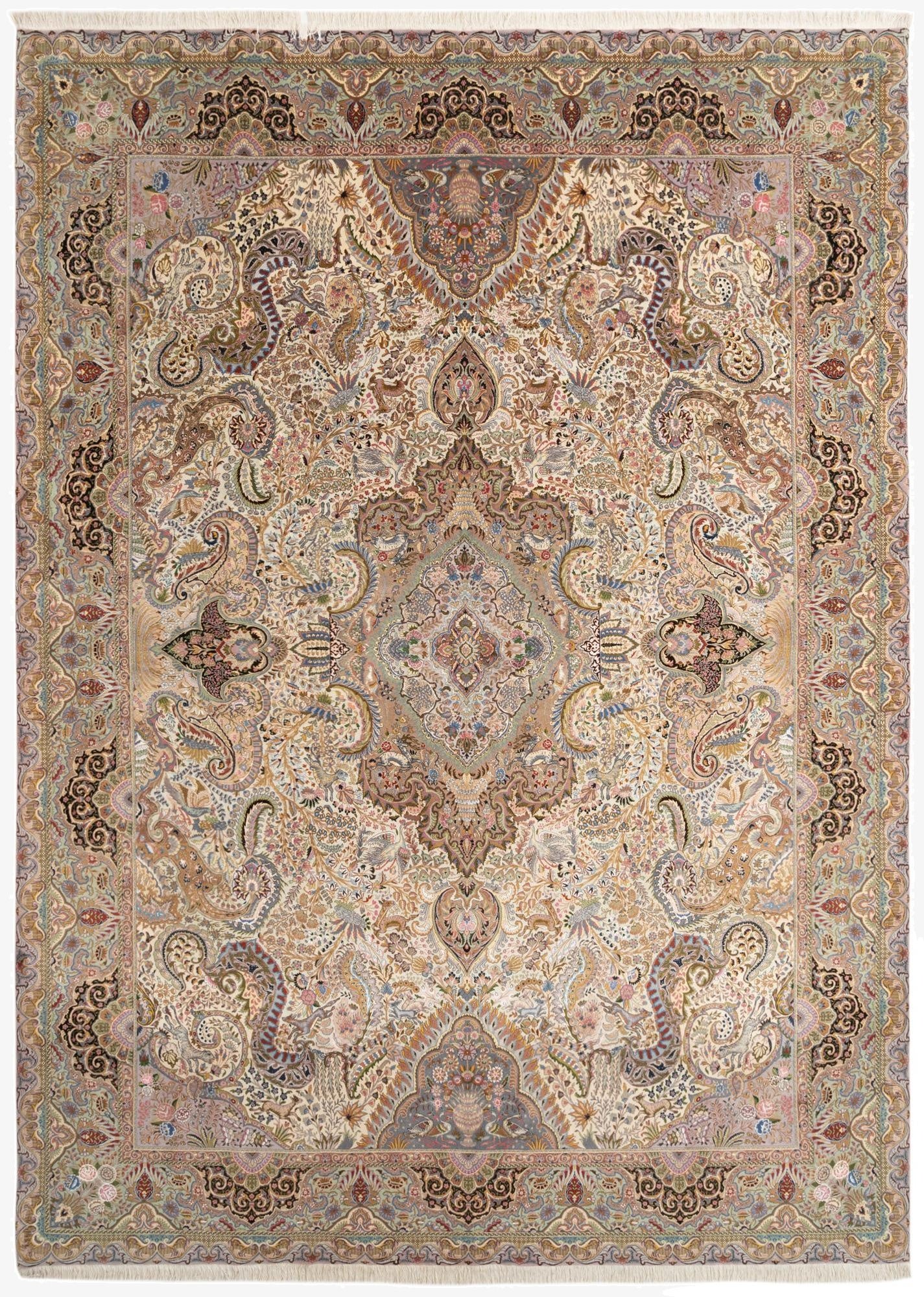  9' 10 x 13' 5 Tabriz Rug