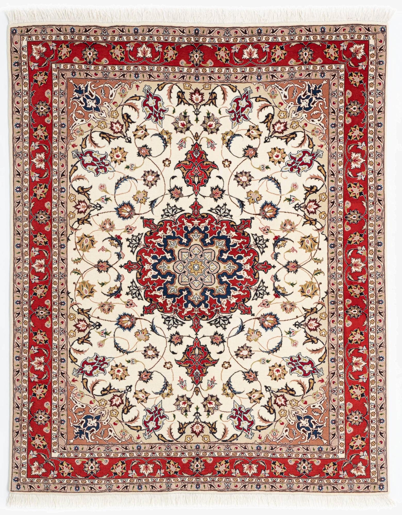  5' 1 x 6' 9 Tabriz Rug