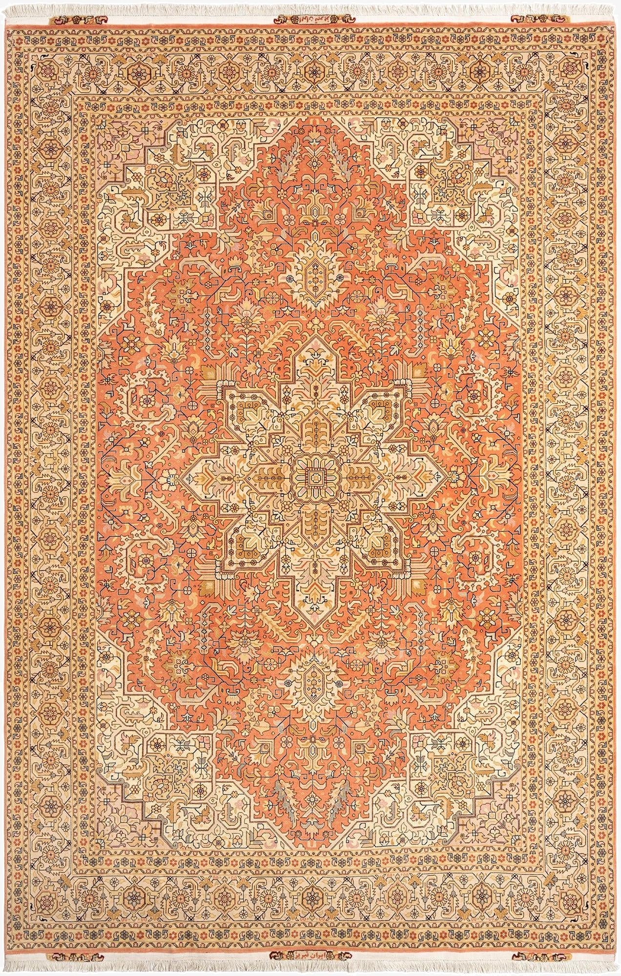  6' 8 x 10' 6 Tabriz Rug