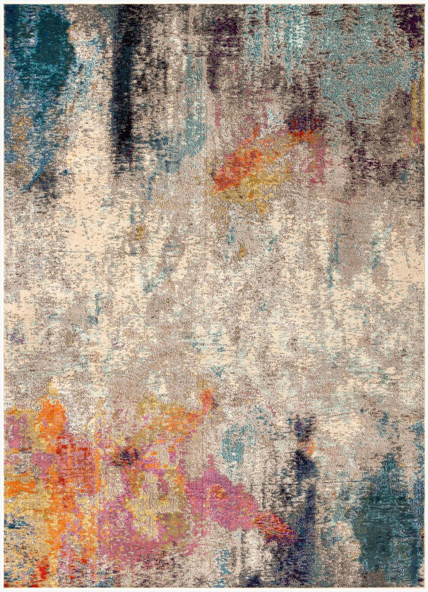  9' x 12' 2  Washable Theia Rug