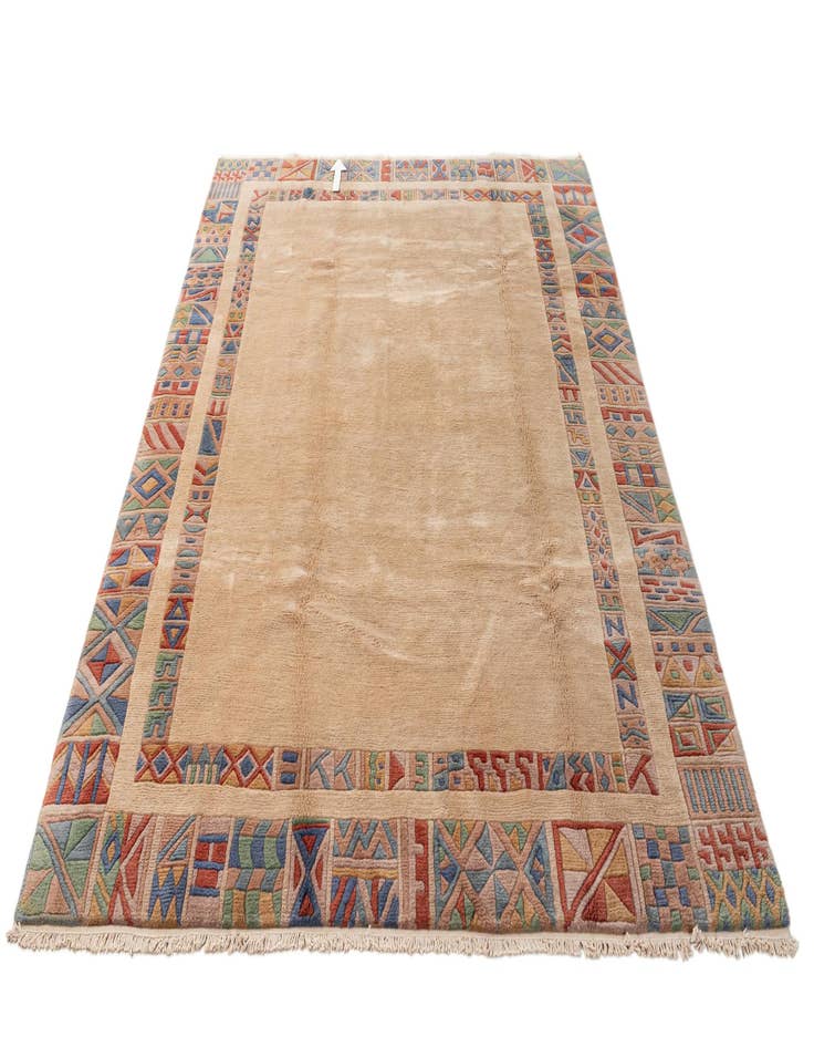 Detail image of  6' 6 x 9' 5  Hand Knotted Tibet Wool Rug