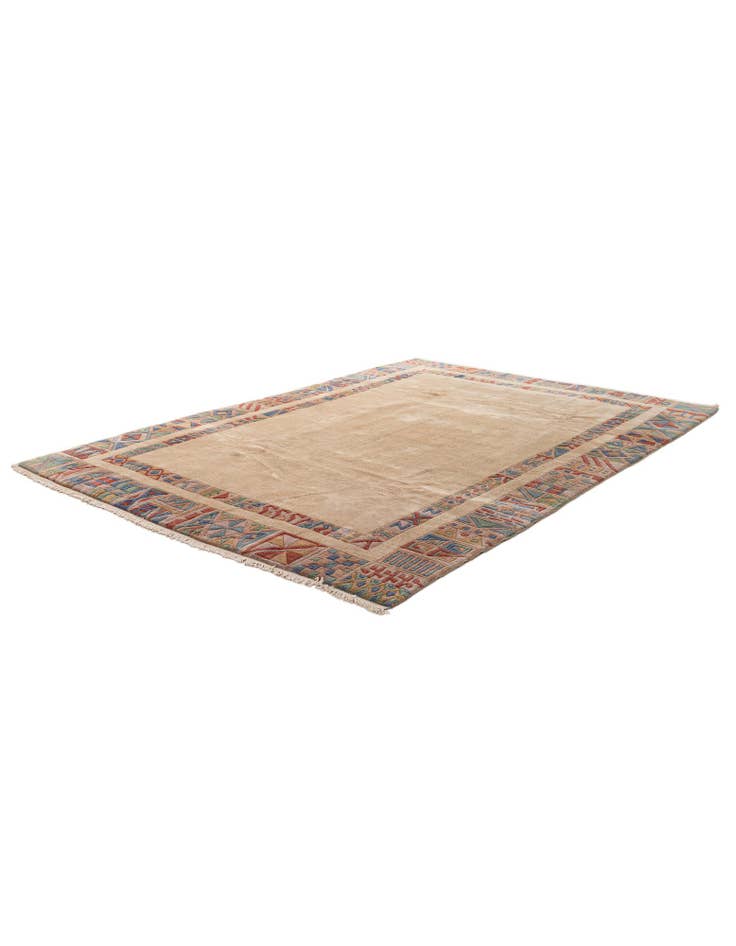 Detail image of  6' 6 x 9' 5  Hand Knotted Tibet Wool Rug