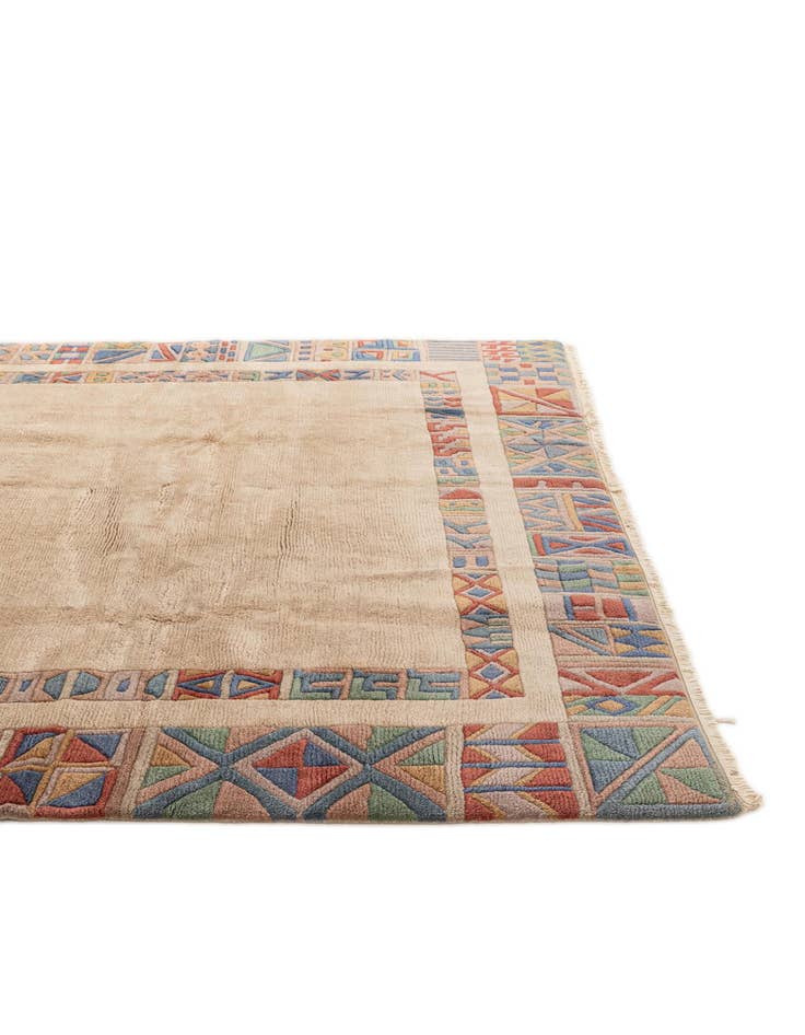 Detail image of  6' 6 x 9' 5  Hand Knotted Tibet Wool Rug