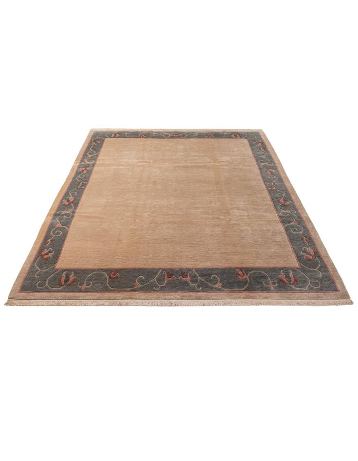 Detail image of  8' 6 x 11' 5  Hand Knotted Tibet Wool Rug