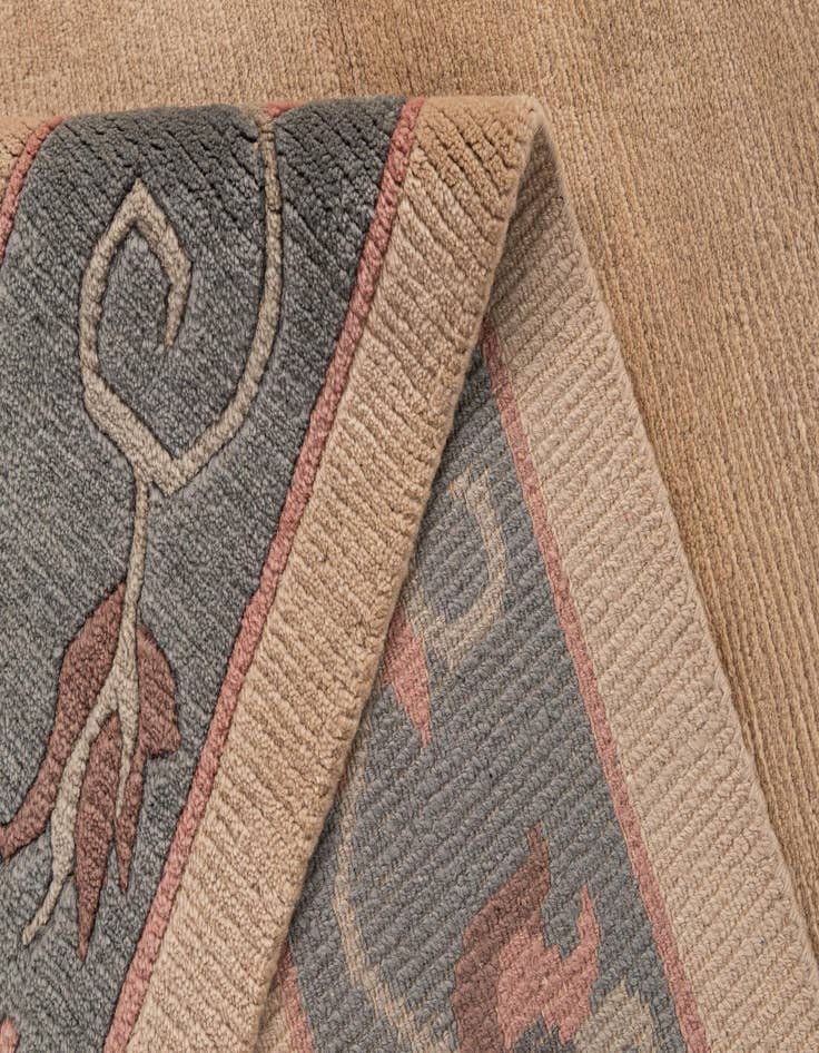 Detail image of  8' 6 x 11' 5  Hand Knotted Tibet Wool Rug