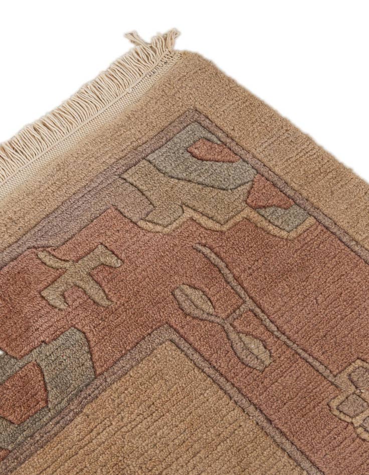 Detail image of  8' 4 x 11' 5  Hand Knotted Tibet Wool Rug