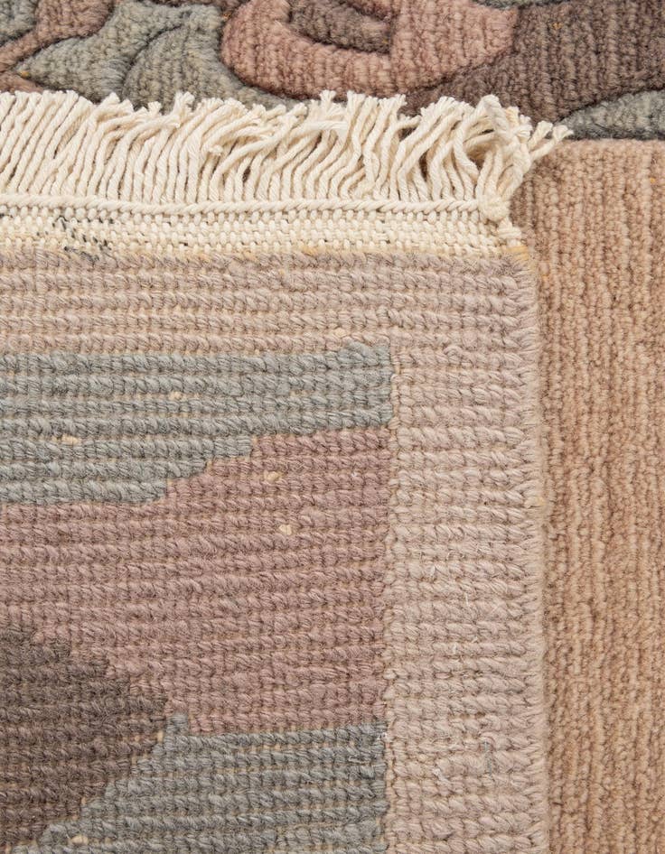 Detail image of  2' 9 x 4' 11  Hand Knotted Tibet Wool Rug