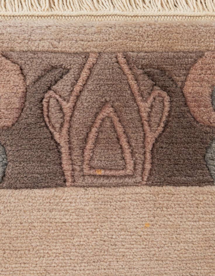 Detail image of  2' 9 x 4' 11  Hand Knotted Tibet Wool Rug