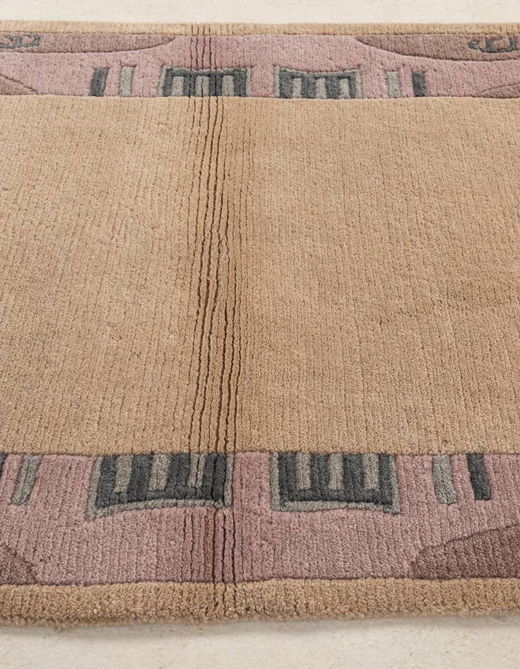 Detail image of  3' 2 x 5' 4  Hand Knotted Tibet Wool Rug