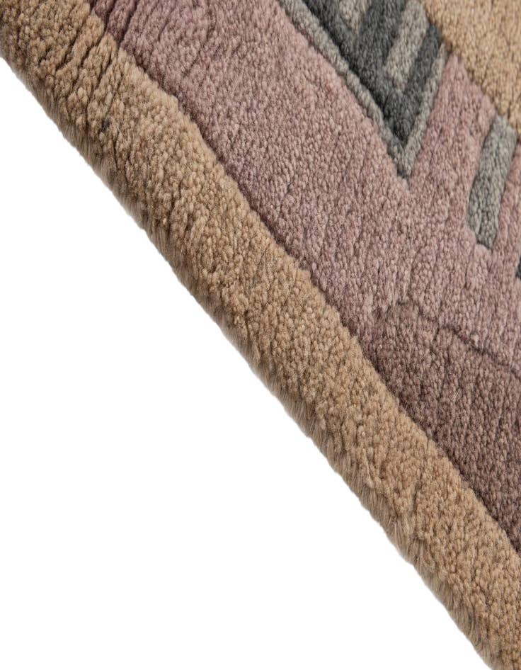 Detail image of  3' 2 x 5' 4  Hand Knotted Tibet Wool Rug