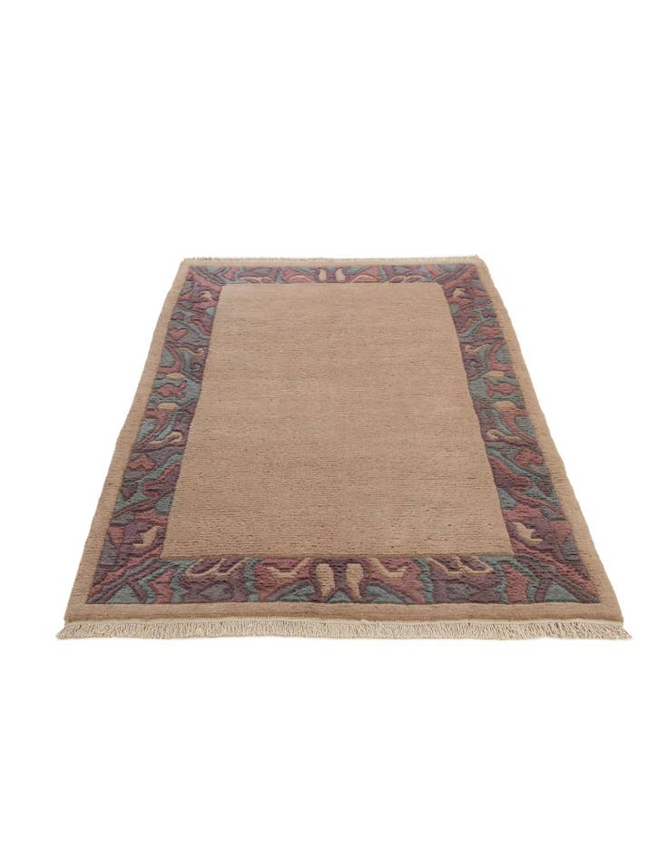 Detail image of  3' 11 x 5' 9  Hand Knotted Tibet Wool Rug