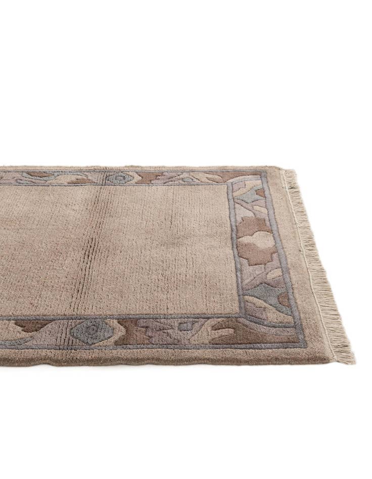 Detail image of  4' 3 x 6' 1  Hand Knotted Tibet Wool Rug