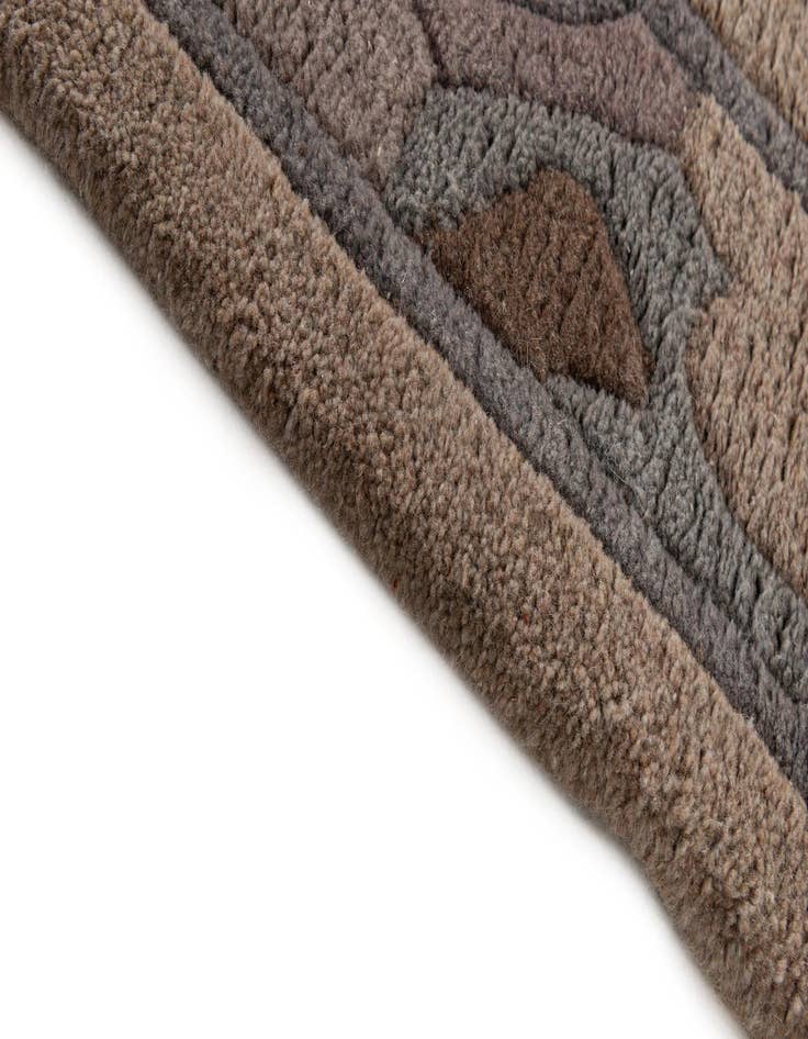 Detail image of  4' 3 x 6' 1  Hand Knotted Tibet Wool Rug