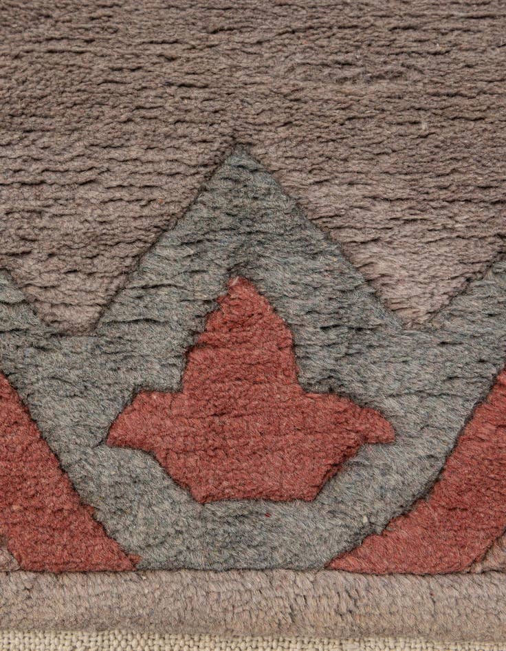 Detail image of  3' 11 x 5' 10  Hand Knotted Tibet Wool Rug