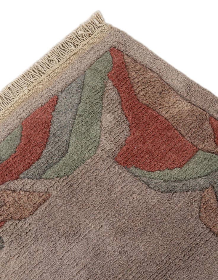 Detail image of  3' 11 x 5' 10  Hand Knotted Tibet Wool Rug