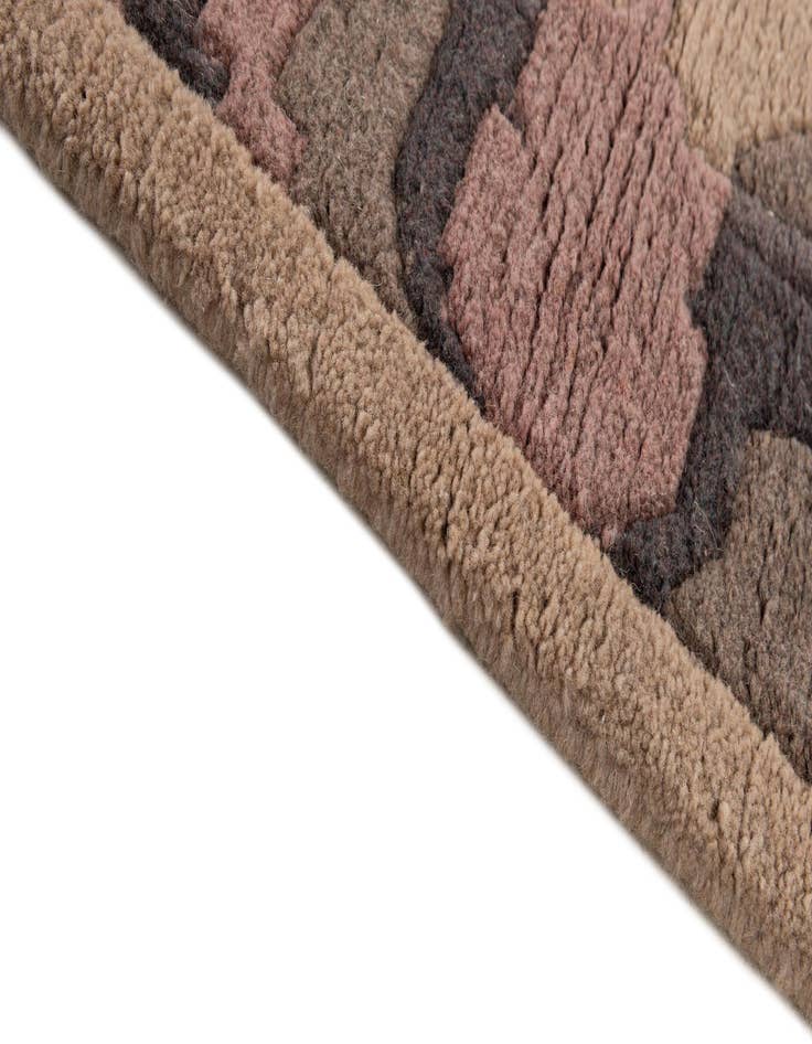 Detail image of  4' 2 x 5' 10  Hand Knotted Tibet Wool Rug