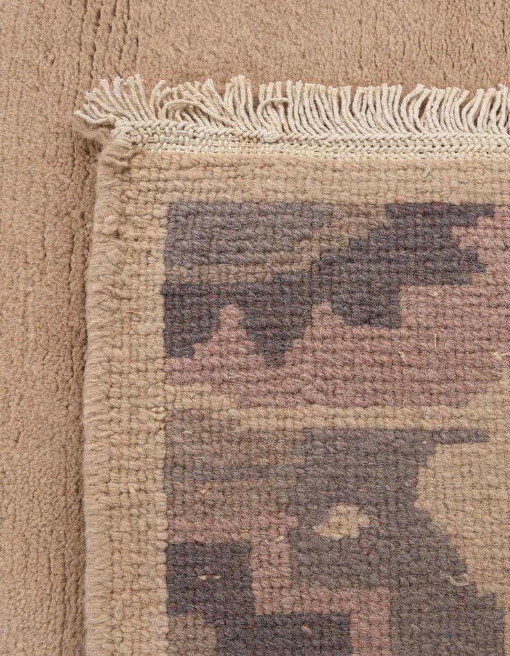 Detail image of  4' 2 x 5' 10  Hand Knotted Tibet Wool Rug