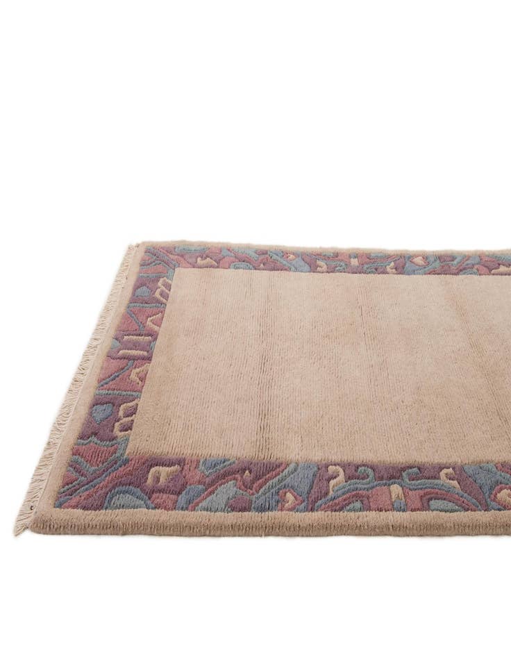 Detail image of  3' 11 x 5' 11  Hand Knotted Tibet Wool Rug