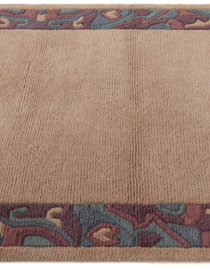 Detail image of  3' 11 x 5' 11  Hand Knotted Tibet Wool Rug