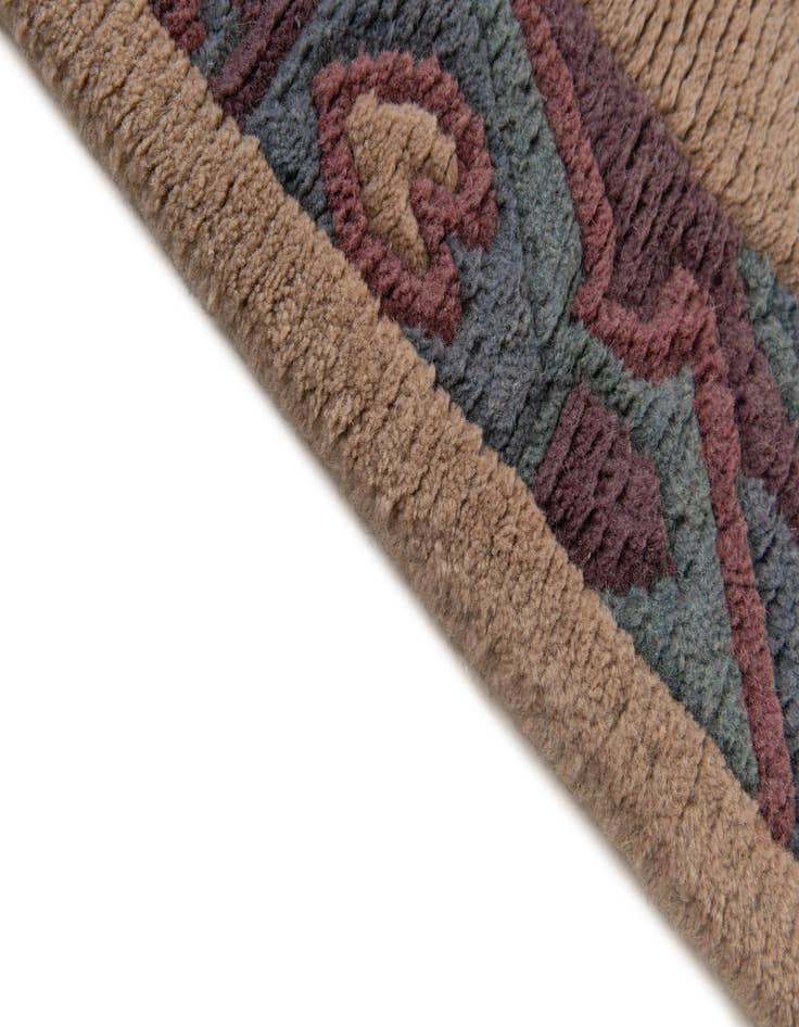 Detail image of  3' 11 x 5' 11  Hand Knotted Tibet Wool Rug