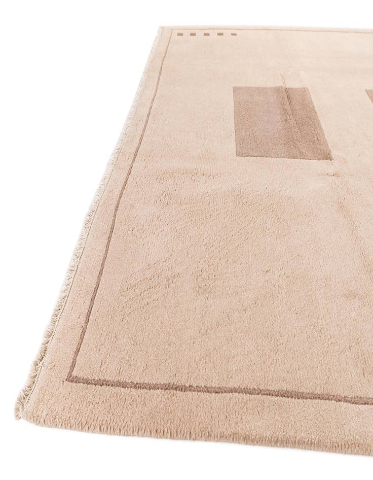 Detail image of  8' 1 x 11' 5  Hand Knotted Tibet Wool Rug