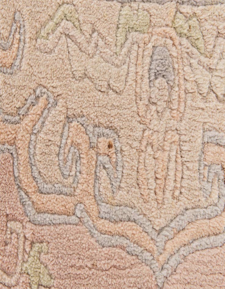 Detail image of  2' 6 x 4' 7  Hand Knotted Tibet Wool Rug