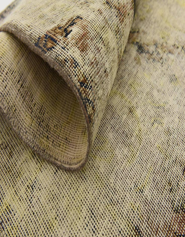 Detail image of  2' 9 x 4' 7  Hand Knotted Ultra Vintage Persian Wool Rug