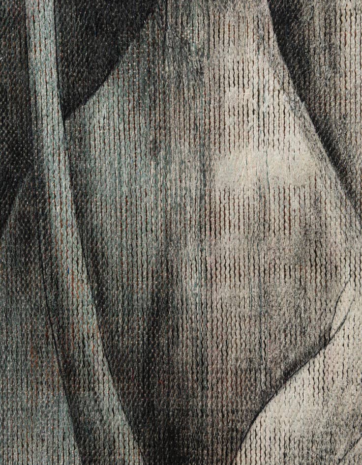 Detail image of  3' 4 x 5' 6  Hand Knotted Ultra Vintage Persian Wool Rug