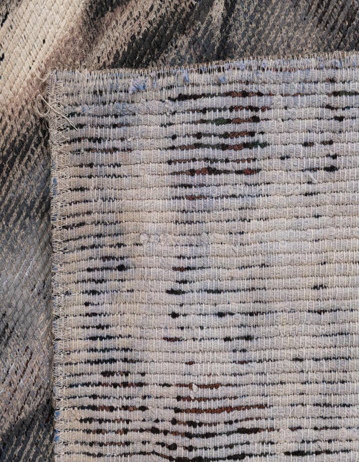 Detail image of  3' 2 x 4' 3  Hand Knotted Ultra Vintage Persian Wool Rug