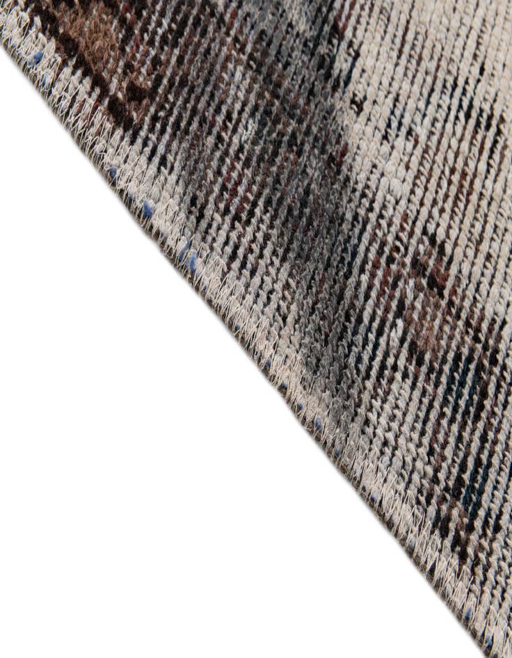 Detail image of  3' 2 x 4' 3  Hand Knotted Ultra Vintage Persian Wool Rug